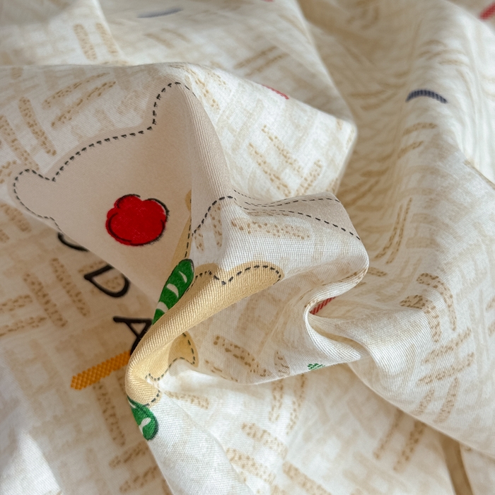 91家纺网 家纺一手货源 找家纺 红淳家纺 2025新款全棉青少年学生三件套 小幸运