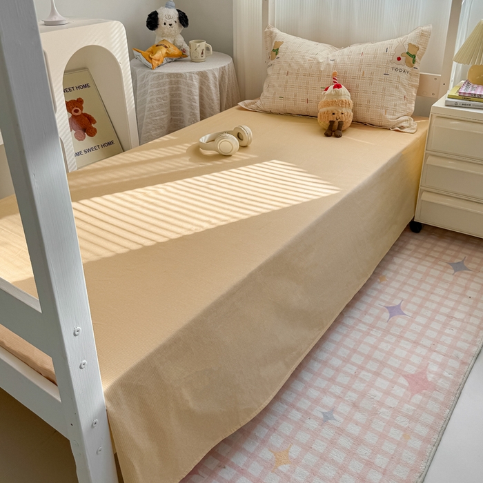 91家纺网 家纺一手货源 找家纺 红淳家纺 2025新款全棉青少年学生三件套 小幸运