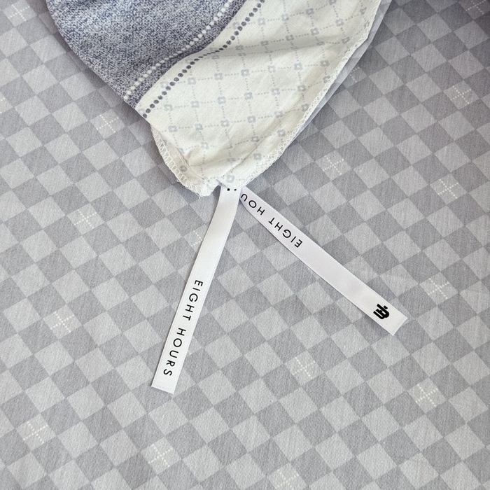 91家纺网 家纺一手货源 找家纺 红淳家纺 2025新款全棉青少年学生三件套 蓝色垦丁