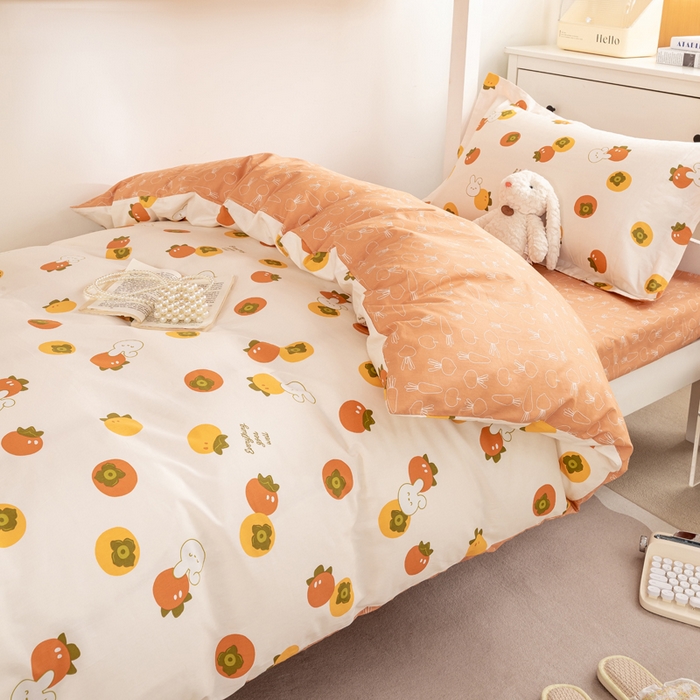 91家纺网 家纺一手货源 找家纺 （总）红淳家纺 2025新款全棉青少年学生三件套