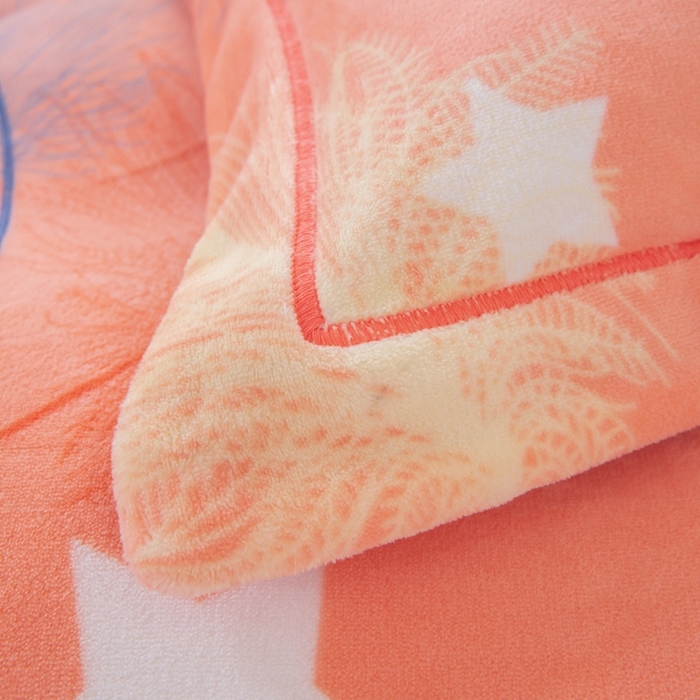 91家纺网 家纺一手货源 找家纺 优姿家纺 2025新款加厚全消光牛奶绒印花四件套暖阳羽丝