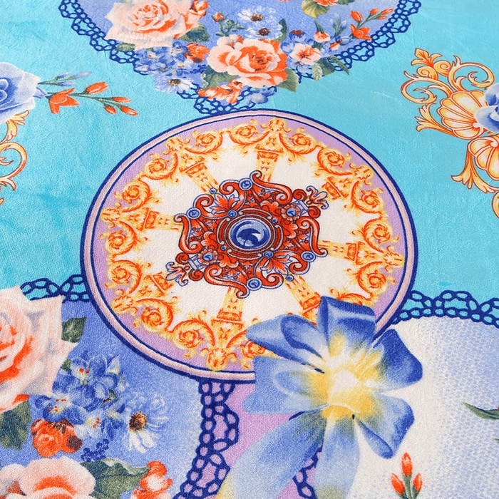 91家纺网 家纺一手货源 找家纺 代芙家纺2025款高克重10斤牛奶绒四件套【下载图片前看下详情公告】吉祥如意