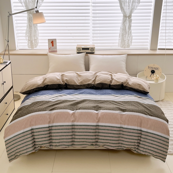 91家纺网 家纺一手货源 找家纺 （总）红淳家纺 2025新款全棉印花单被套