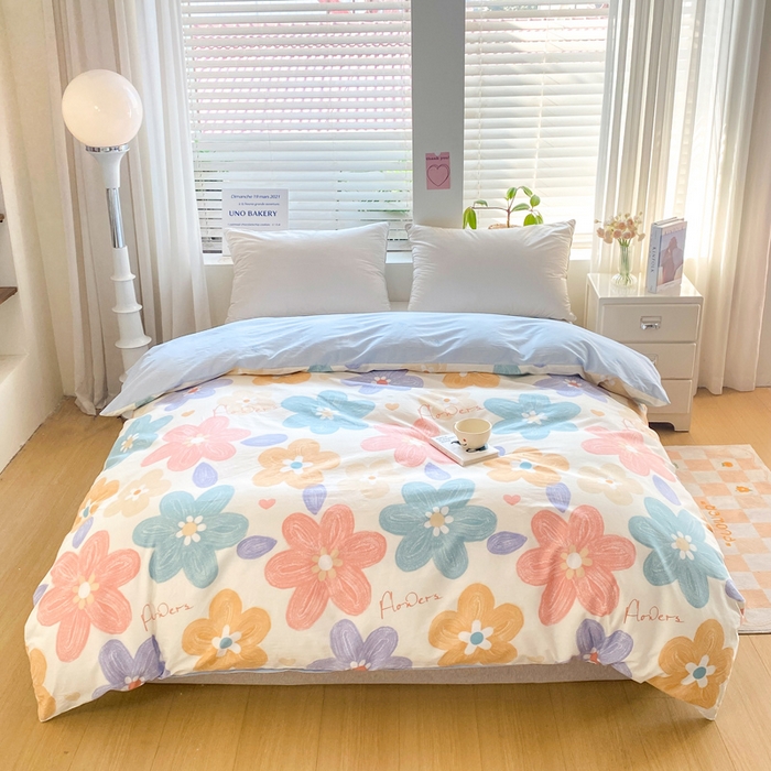 91家纺网 家纺一手货源 找家纺 （总）红淳家纺 2025新款全棉印花单被套