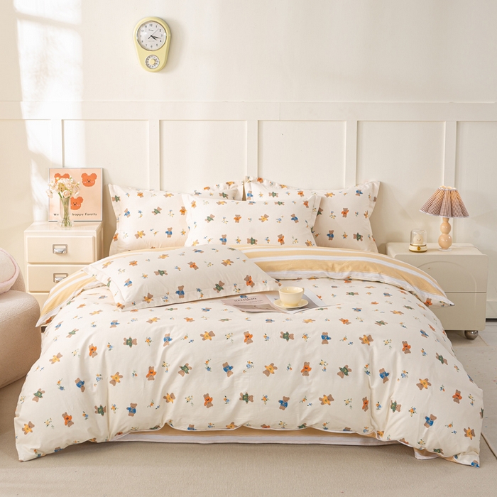 红淳家纺 2025新款全棉印花单被套 奇迹世界