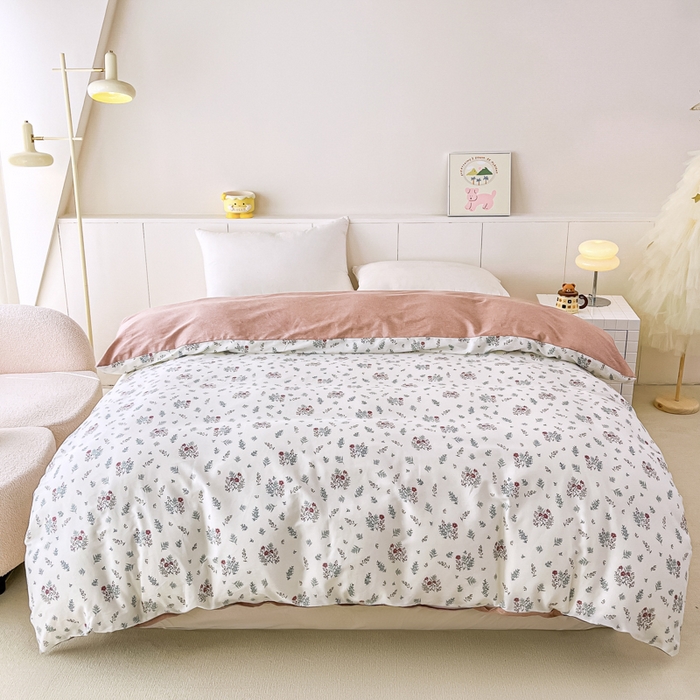 91家纺网 家纺一手货源 找家纺 （总）红淳家纺 2025新款全棉印花单被套