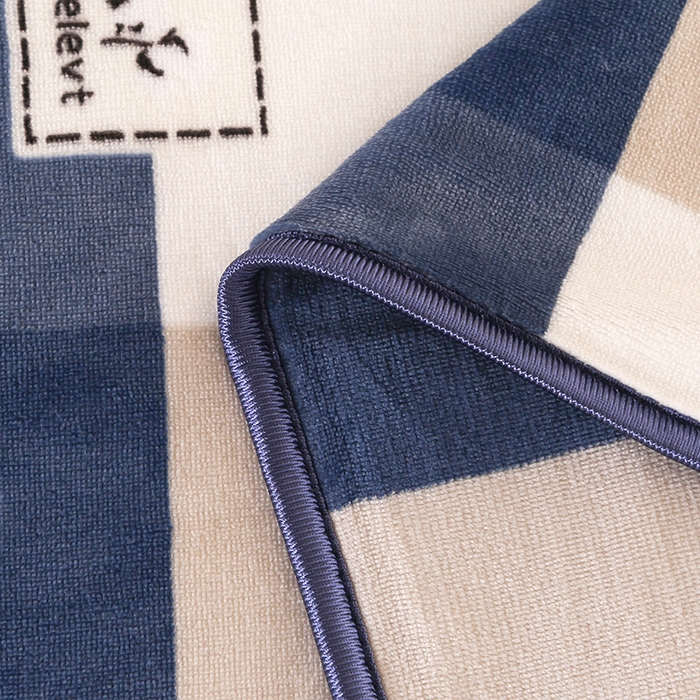 91家纺网 家纺一手货源 找家纺 代芙家纺2025款高克重10斤牛奶绒四件套【下载图片前看下详情公告】简约蓝格