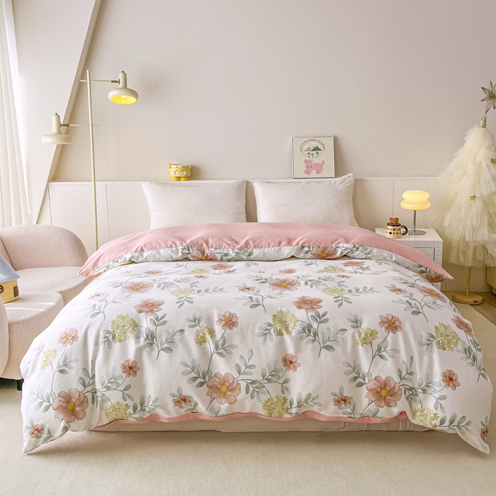 红淳家纺 2025新款全棉印花单被套 芳华