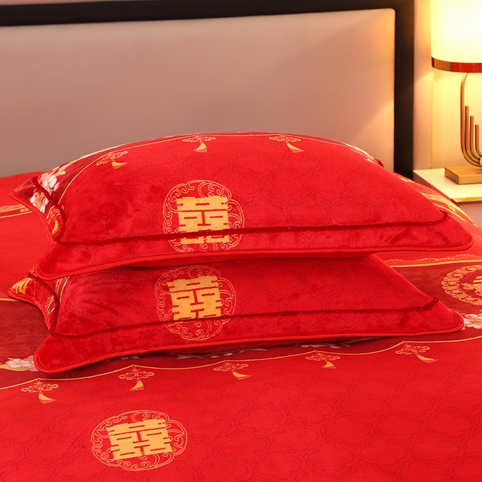 91家纺网 家纺一手货源 找家纺 代芙家纺2025款高克重10斤牛奶绒四件套【下载图片前看下详情公告】良辰美景