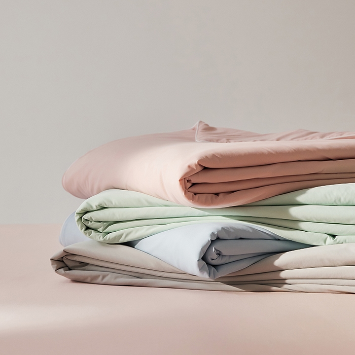 91家纺网 家纺一手货源 找家纺 （总）红淳家纺 2025新款冰激凌系列-90锦纶-A类凉感冰敷夏被