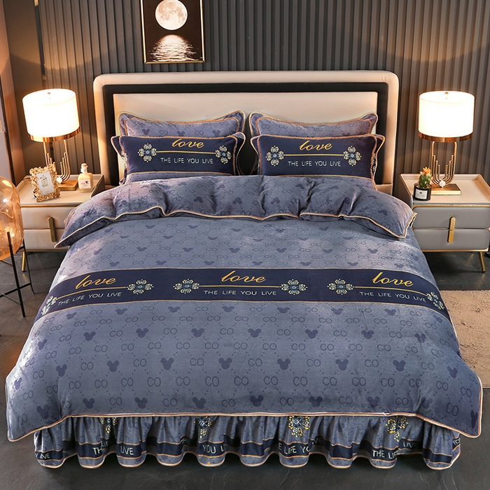 91家纺网 家纺一手货源 找家纺 代芙家纺2025款高克重10斤牛奶绒四件套【下载图片前看下详情公告】摩卡日记