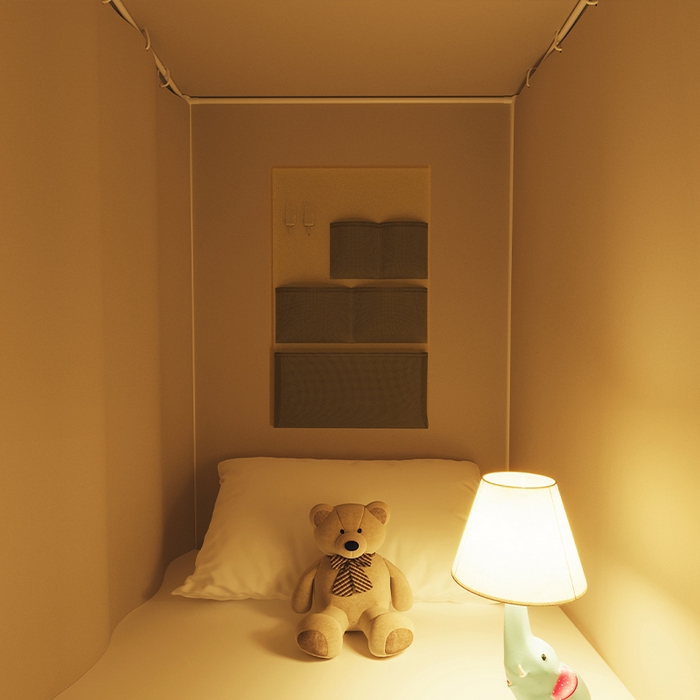 91家纺网 家纺一手货源 找家纺 无瑕家居 2025新款无涂层高克重遮光学生蚊帐宿舍蚊帐上下铺通用学生蚊帐 狐狸