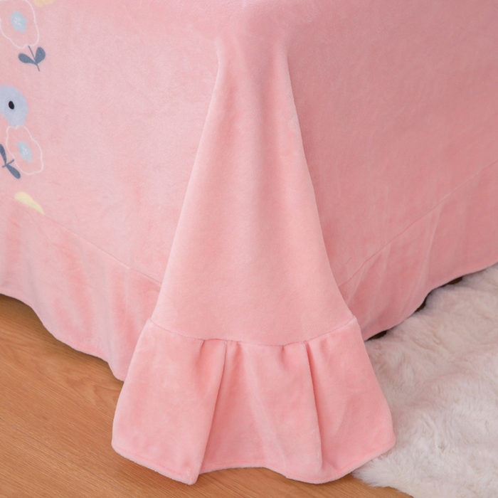 91家纺网 家纺一手货源 找家纺 优姿家纺 2025新款加厚全消光牛奶绒印花四件套一路繁花