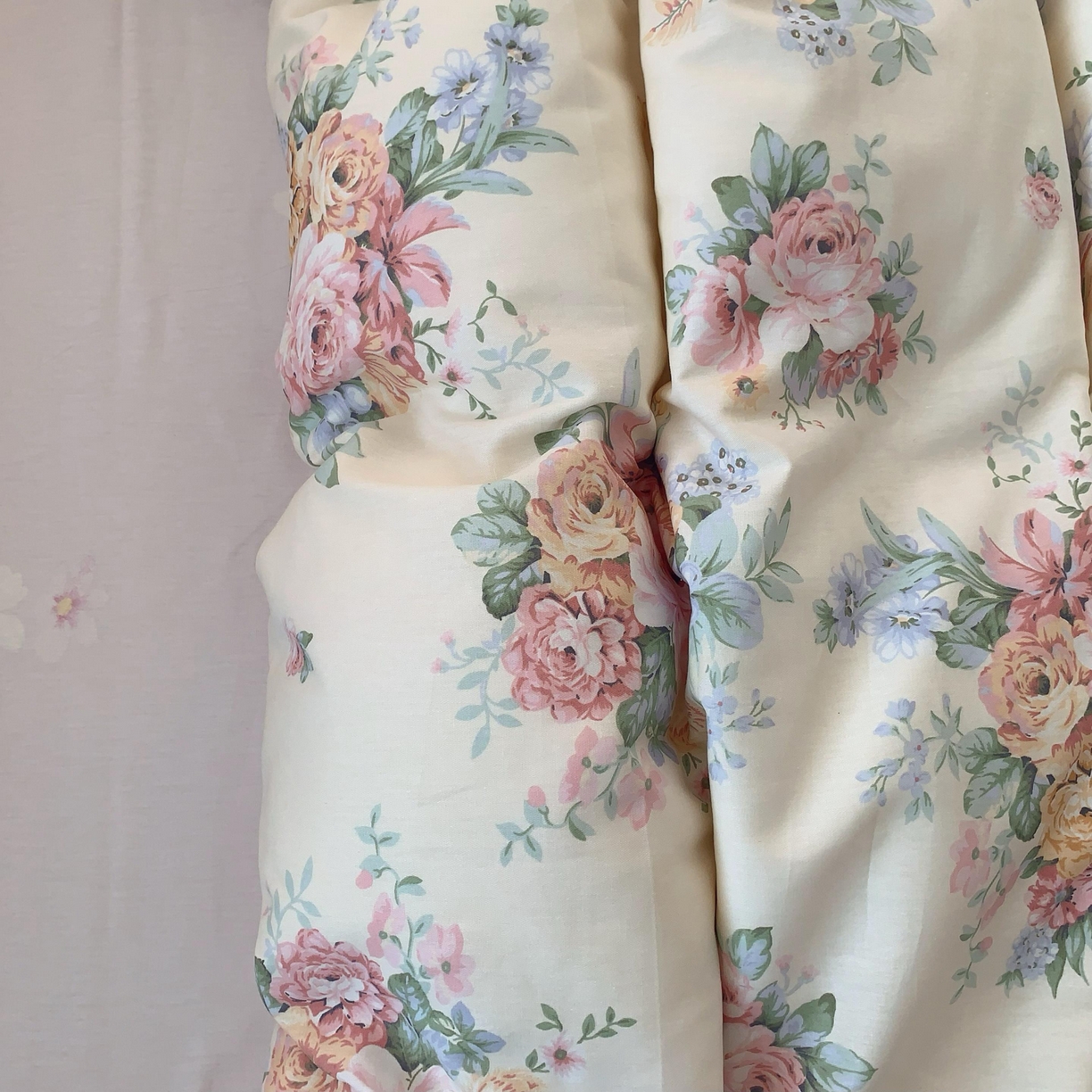 91家纺网 家纺一手货源 找家纺 莱豫家纺 2025新款全棉纯棉四件套 花语