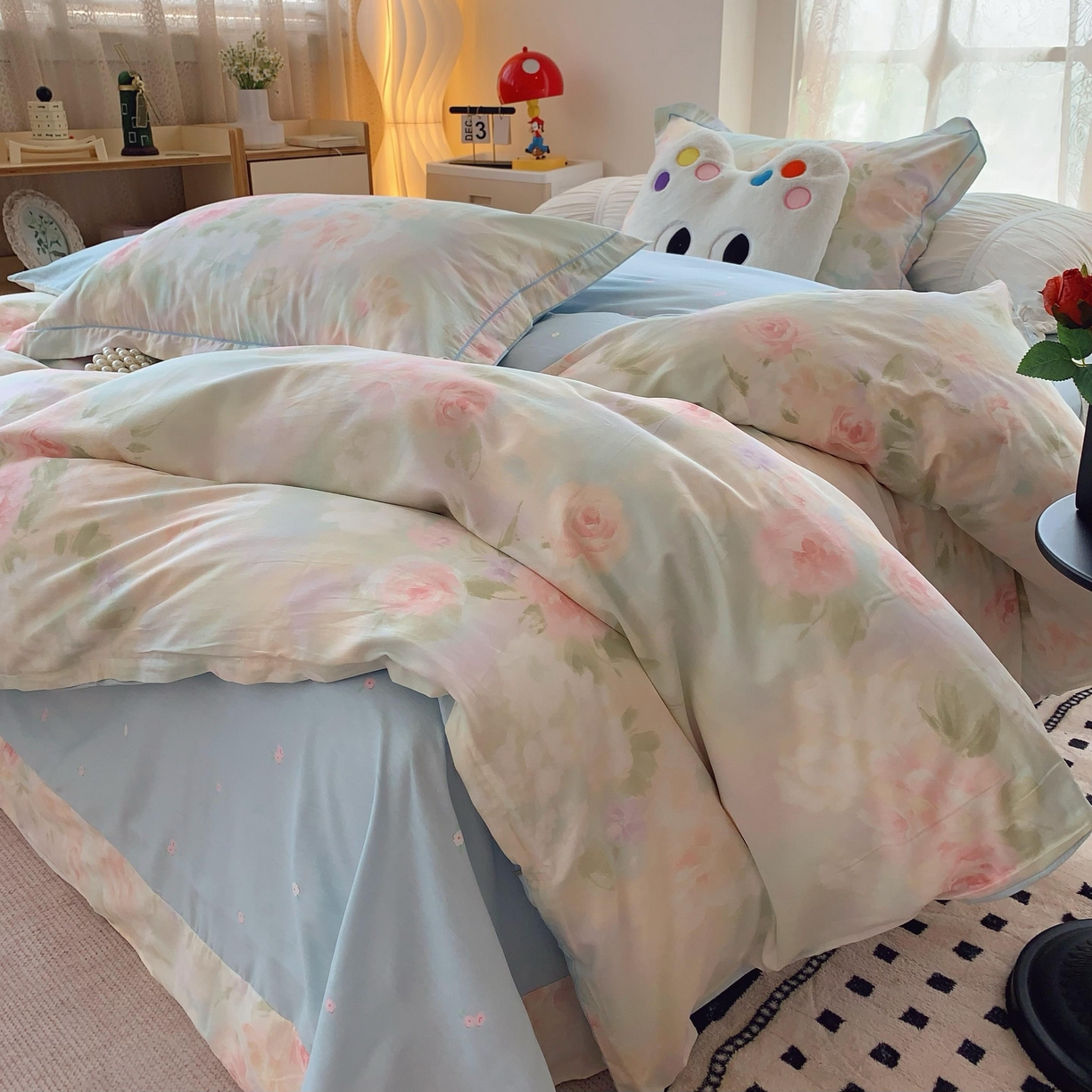 91家纺网 家纺一手货源 找家纺 （总）莱豫家纺 2025新款全棉纯棉四件套