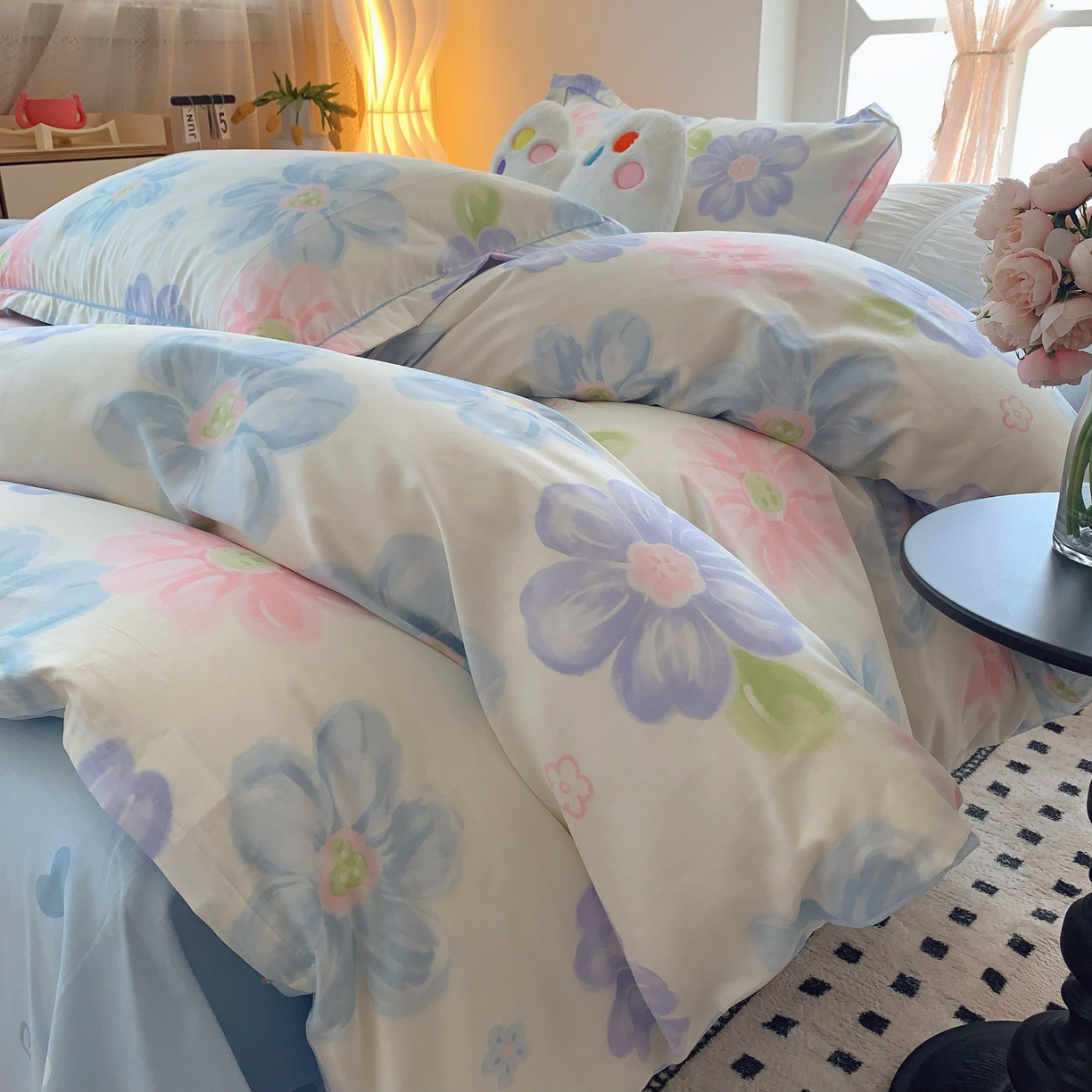 91家纺网 家纺一手货源 找家纺 （总）莱豫家纺 2025新款全棉纯棉四件套