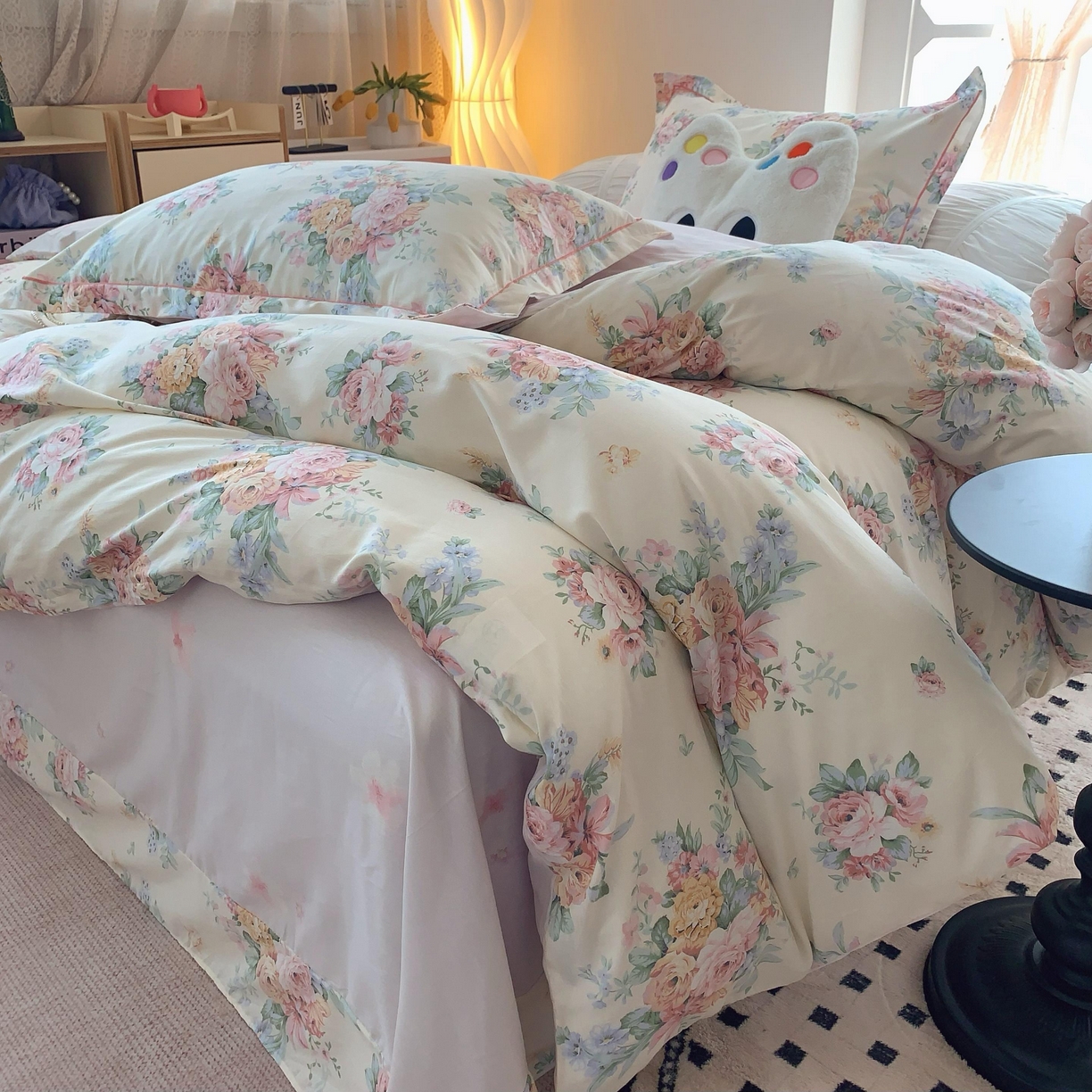 91家纺网 家纺一手货源 找家纺 （总）莱豫家纺 2025新款全棉纯棉四件套