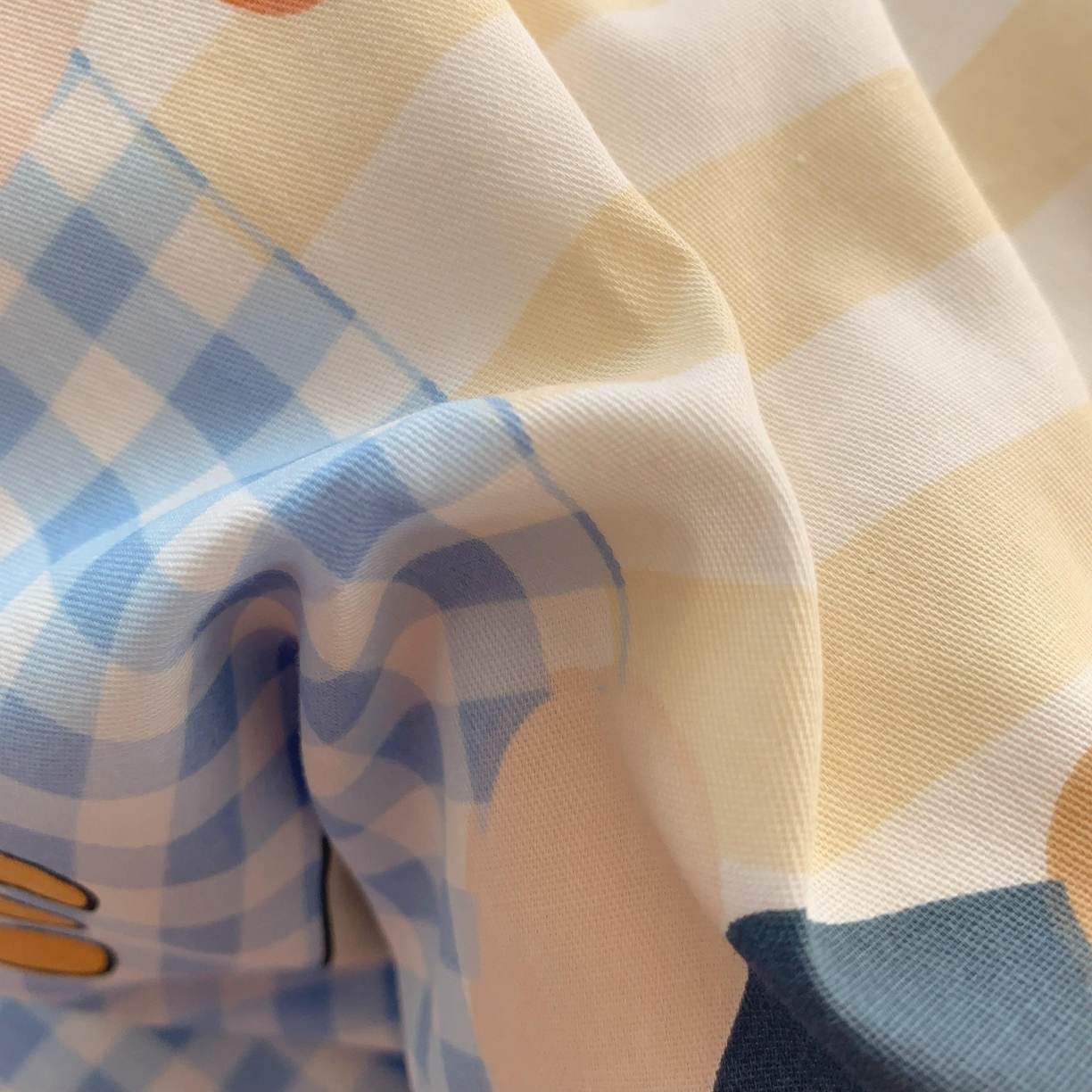 91家纺网 家纺一手货源 找家纺 莱豫家纺 2025新款全棉纯棉四件套 布布宝贝