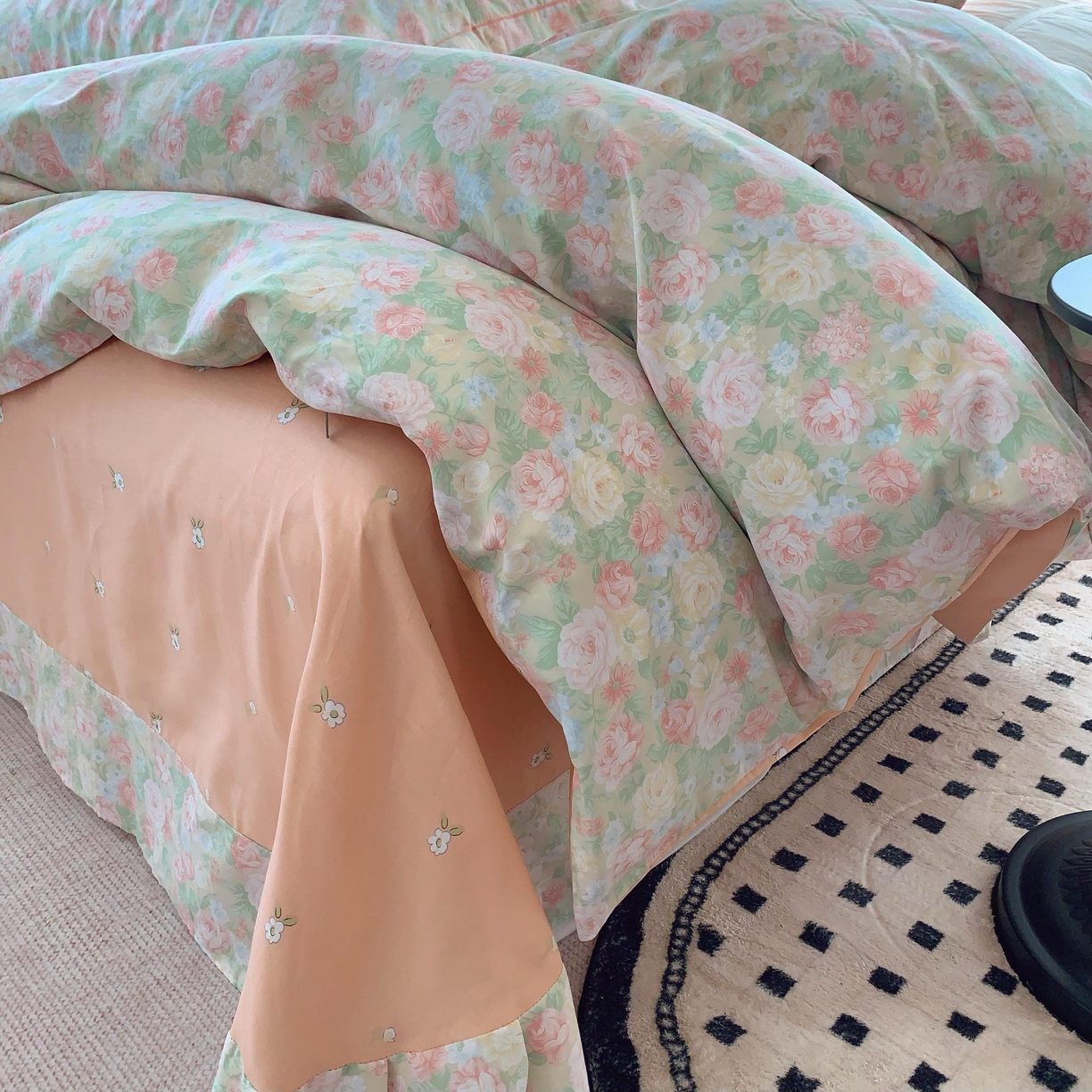 91家纺网 家纺一手货源 找家纺 莱豫家纺 2025新款全棉纯棉四件套 西雅图