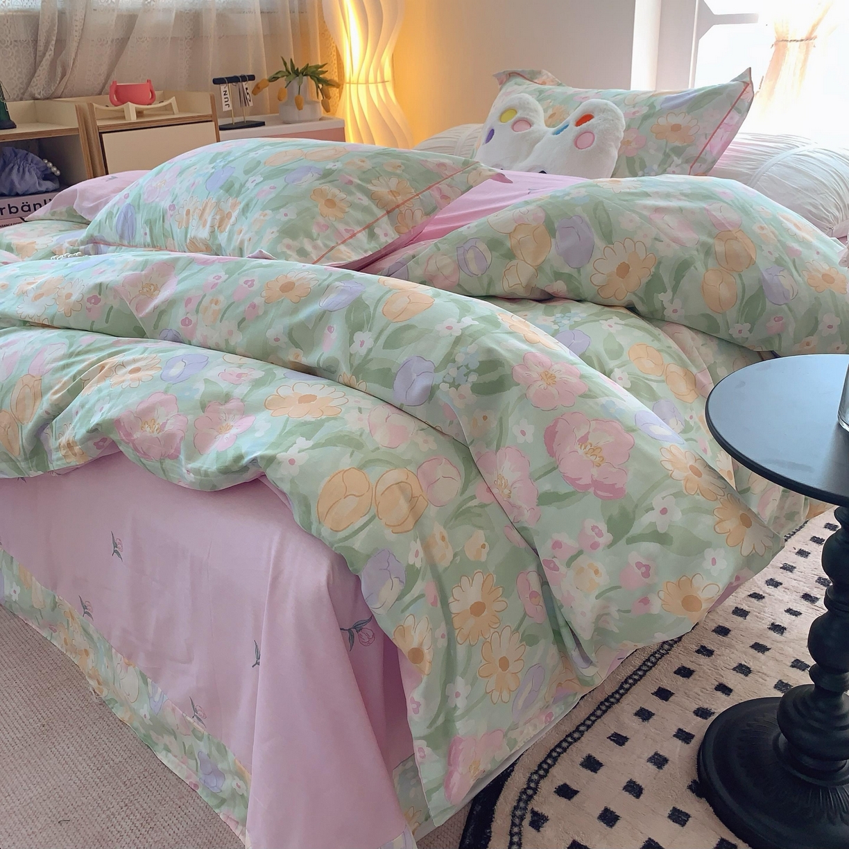 91家纺网 家纺一手货源 找家纺 （总）莱豫家纺 2025新款全棉纯棉四件套