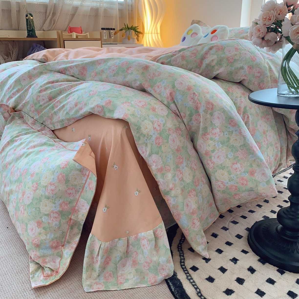 91家纺网 家纺一手货源 找家纺 莱豫家纺 2025新款全棉纯棉四件套 西雅图