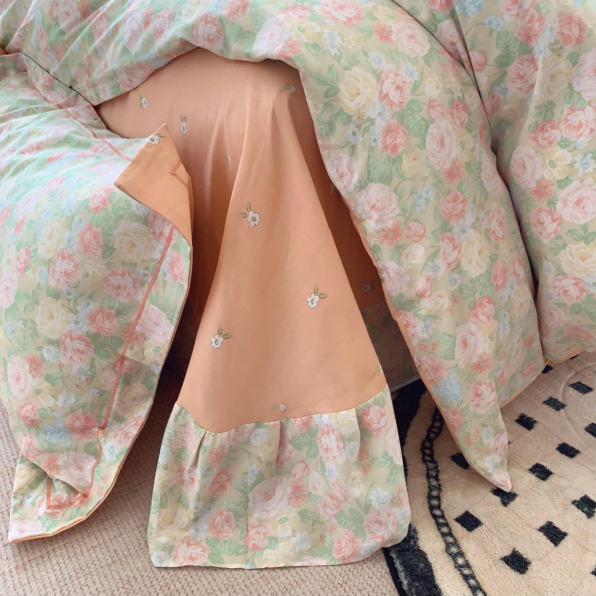 91家纺网 家纺一手货源 找家纺 莱豫家纺 2025新款全棉纯棉四件套 西雅图