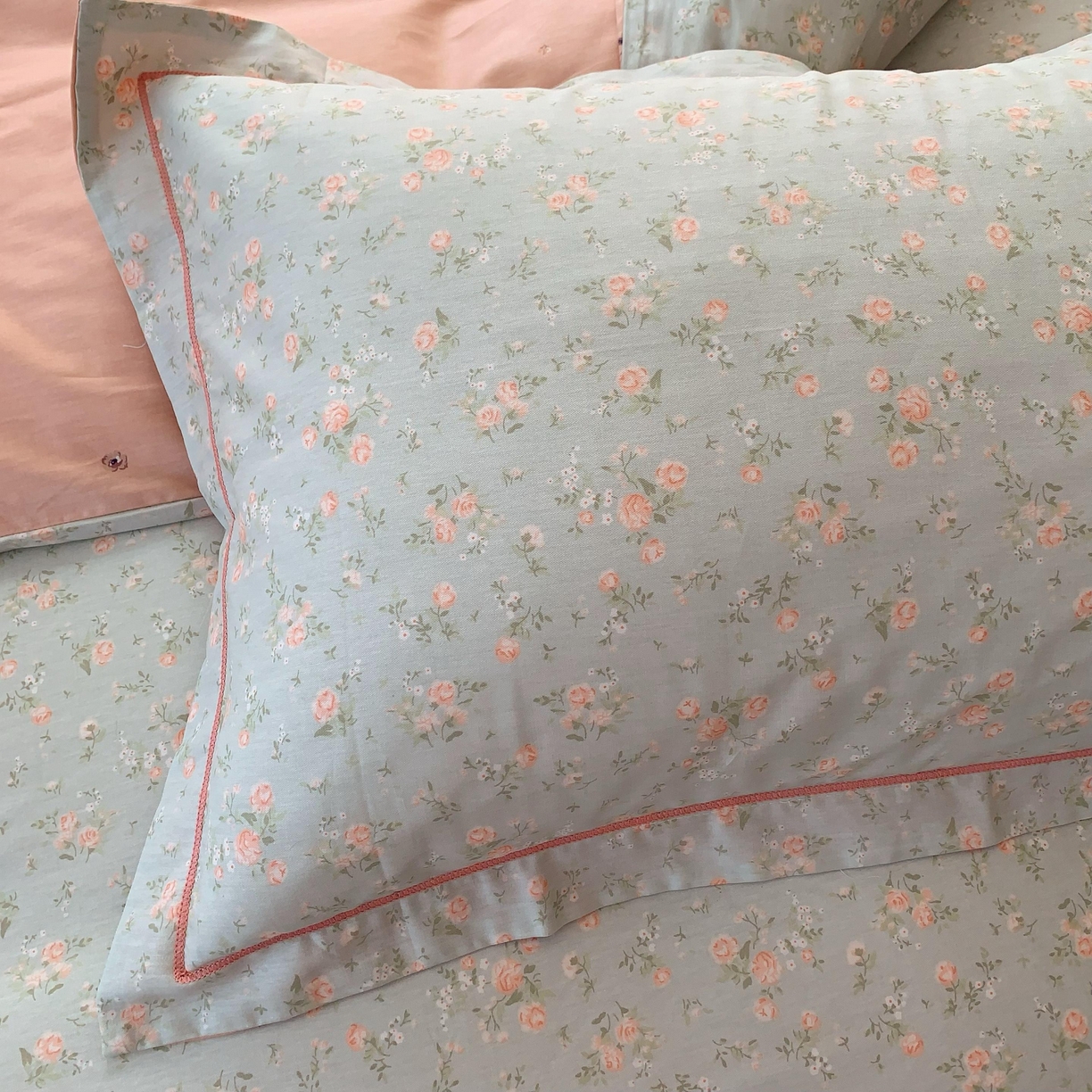 91家纺网 家纺一手货源 找家纺 莱豫家纺 2025新款全棉纯棉四件套 梦醒花间