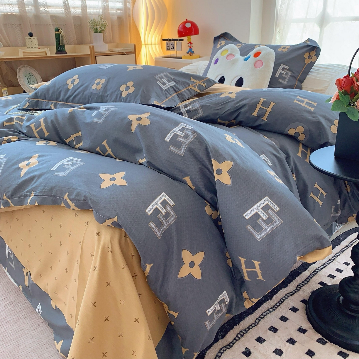 莱豫家纺 2025新款全棉纯棉四件套 维也纳