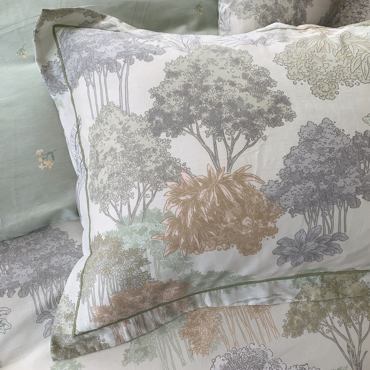 91家纺网 家纺一手货源 找家纺 莱豫家纺 2025新款全棉纯棉四件套 琉璃梦境