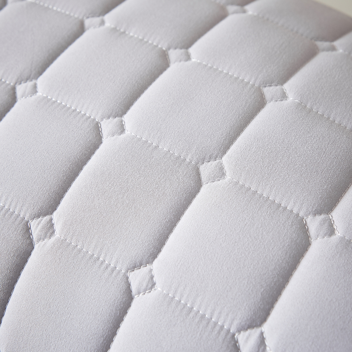 91家纺网 家纺一手货源 找家纺 缦吉 2025款A类母婴级大豆夹棉单枕套 灰色