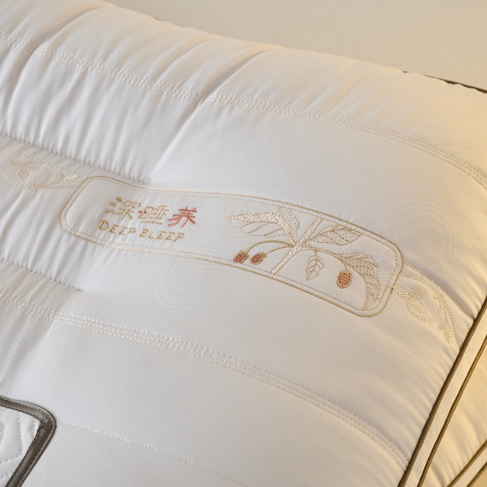 91家纺网 家纺一手货源 找家纺 （总）鼎晟纺 2025新款新品深睡氧决明子护颈枕学生枕头成人枕芯