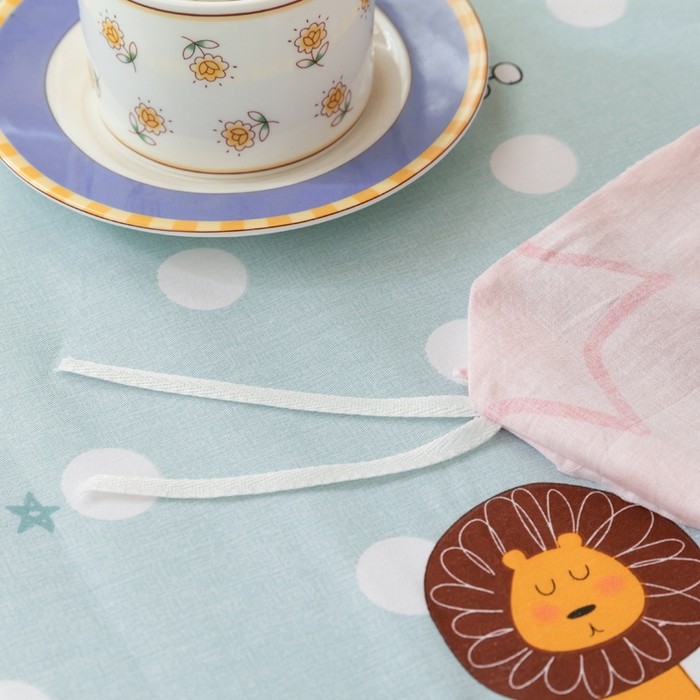 91家纺网 家纺一手货源 找家纺 小叮当家纺仓储工厂店 2025新款舒适亲肤全棉纯棉斜纹印花学生三件套 狮子王