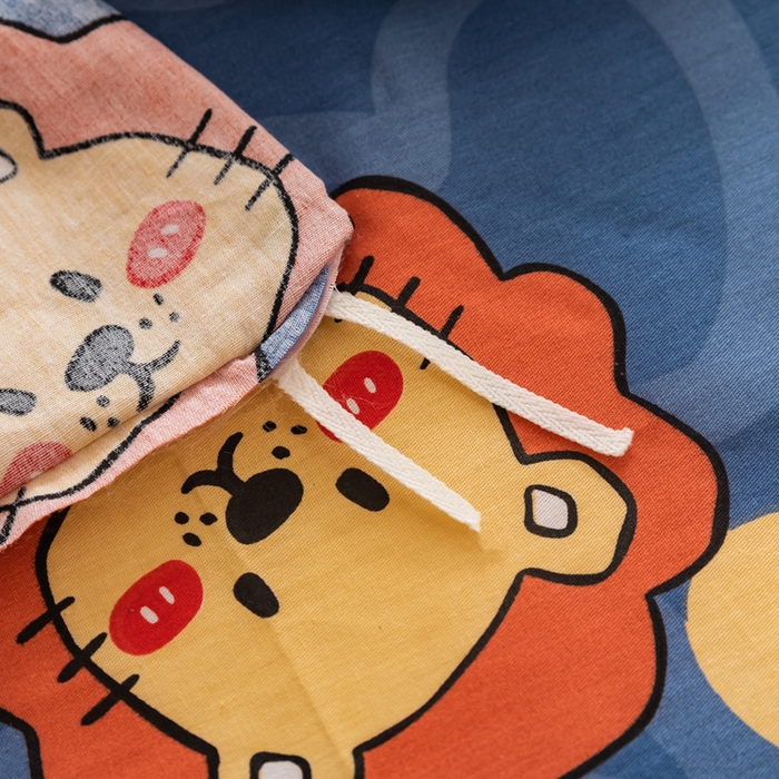 91家纺网 家纺一手货源 找家纺 小叮当家纺仓储工厂店 2025新款舒适亲肤全棉纯棉斜纹印花学生三件套 甜甜的梦