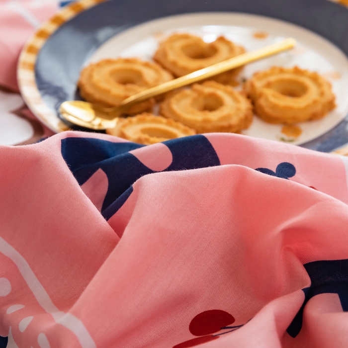 91家纺网 家纺一手货源 找家纺 小叮当家纺仓储工厂店 2025新款舒适亲肤全棉纯棉斜纹印花学生三件套 兔小姐