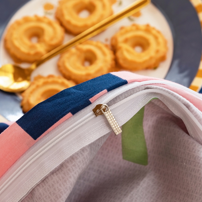 91家纺网 家纺一手货源 找家纺 小叮当家纺仓储工厂店 2025新款舒适亲肤全棉纯棉斜纹印花学生三件套 兔小姐