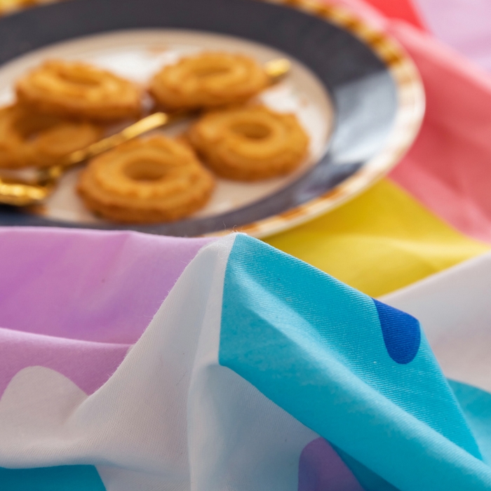 91家纺网 家纺一手货源 找家纺 小叮当家纺仓储工厂店 2025新款舒适亲肤全棉纯棉斜纹印花学生三件套 五彩缤纷