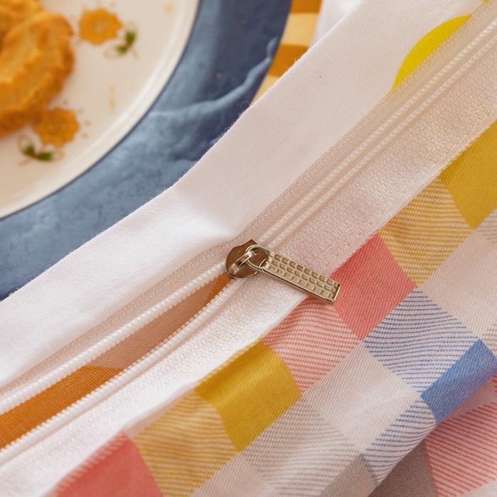 91家纺网 家纺一手货源 找家纺 小叮当家纺仓储工厂店 2025新款舒适亲肤全棉纯棉斜纹印花学生三件套 五彩缤纷