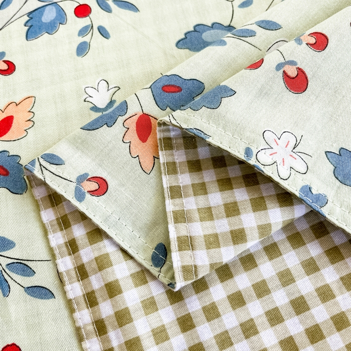 91家纺网 家纺一手货源 找家纺 小叮当家纺仓储工厂店 2025新款舒适亲肤全棉纯棉斜纹印花学生三件套 馨香