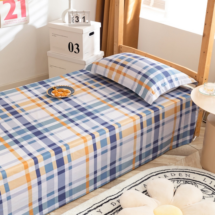 91家纺网 家纺一手货源 找家纺 小叮当家纺仓储工厂店 2025新款舒适亲肤全棉纯棉斜纹印花学生三件套 学少年