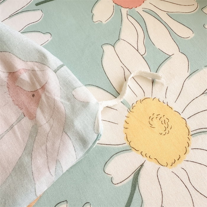 91家纺网 家纺一手货源 找家纺 小叮当家纺仓储工厂店 2025新款舒适亲肤全棉纯棉斜纹印花学生三件套 阳光如梦