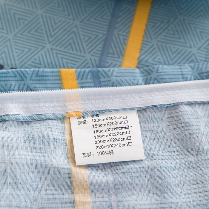 91家纺网 家纺一手货源 找家纺 小叮当家纺仓储工厂店 2025新款舒适亲肤全棉纯棉斜纹印花学生三件套 致青春