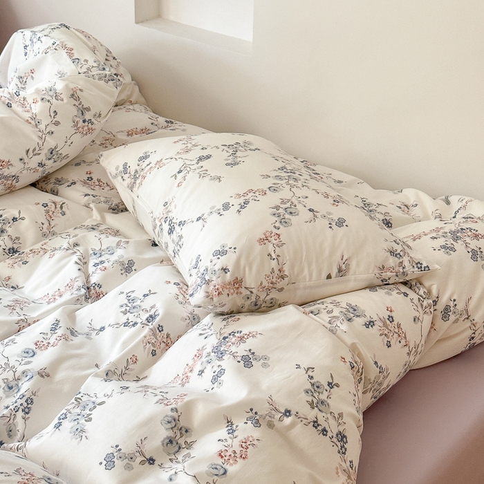 91家纺网 家纺一手货源 找家纺 （总）小叮当家纺仓储工厂店 2025新款13372碎花全棉纯棉四件套