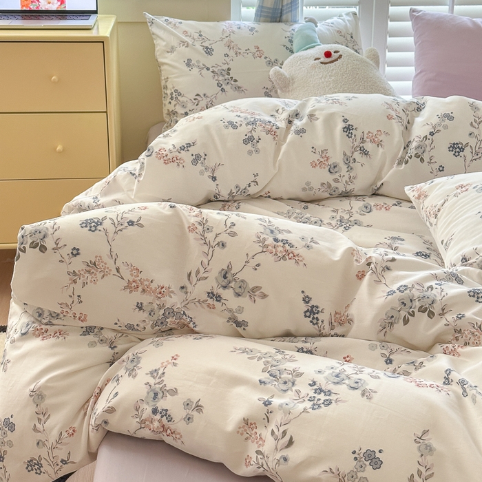 91家纺网 家纺一手货源 找家纺 （总）小叮当家纺仓储工厂店 2025新款13372碎花全棉纯棉四件套