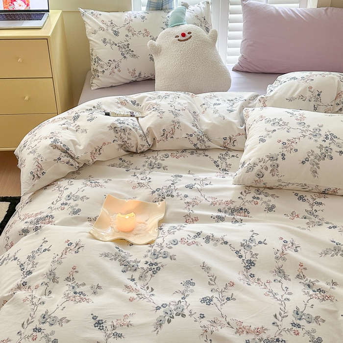 91家纺网 家纺一手货源 找家纺 （总）小叮当家纺仓储工厂店 2025新款13372碎花全棉纯棉四件套