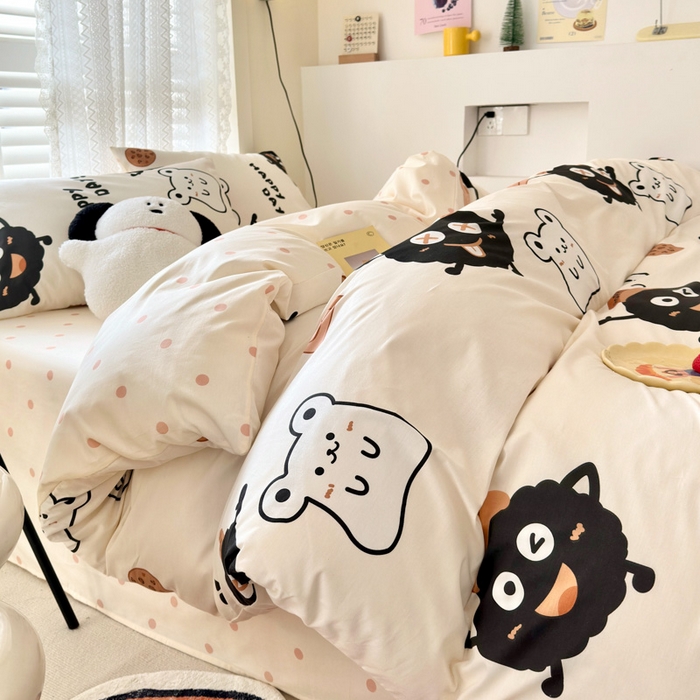 91家纺网 家纺一手货源 找家纺 （总）小叮当家纺仓储工厂店 2025新款13372碎花全棉纯棉四件套