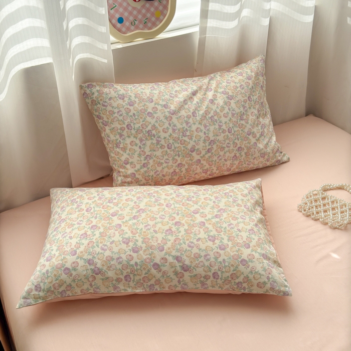 91家纺网 家纺一手货源 找家纺 小叮当家纺仓储工厂店 2025新款13372碎花全棉纯棉四件套 悠然时光