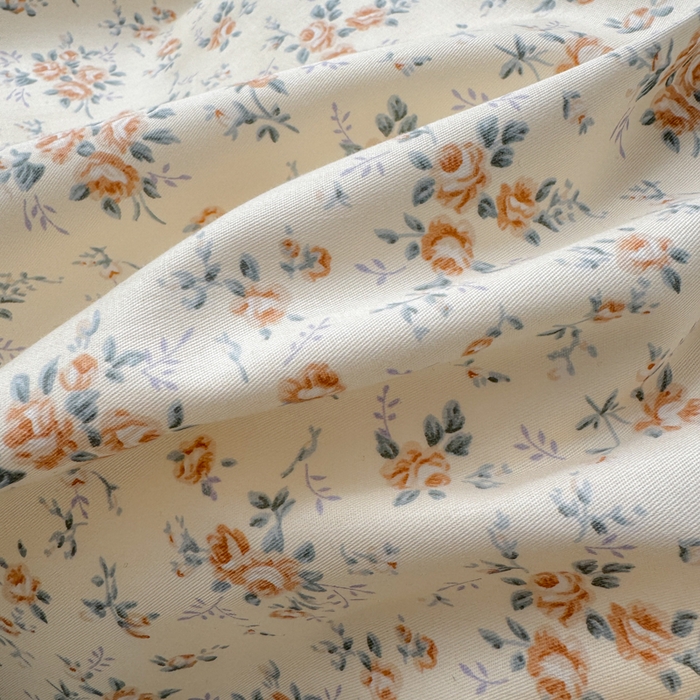 91家纺网 家纺一手货源 找家纺 小叮当家纺仓储工厂店 2025新款13372碎花全棉纯棉四件套 月蓉