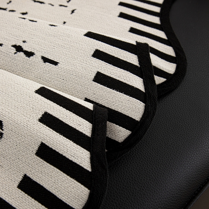 91家纺网 家纺一手货源 找家纺 沐沐家纺 2026新款亲肤舒适异形星硕沙发垫 白色