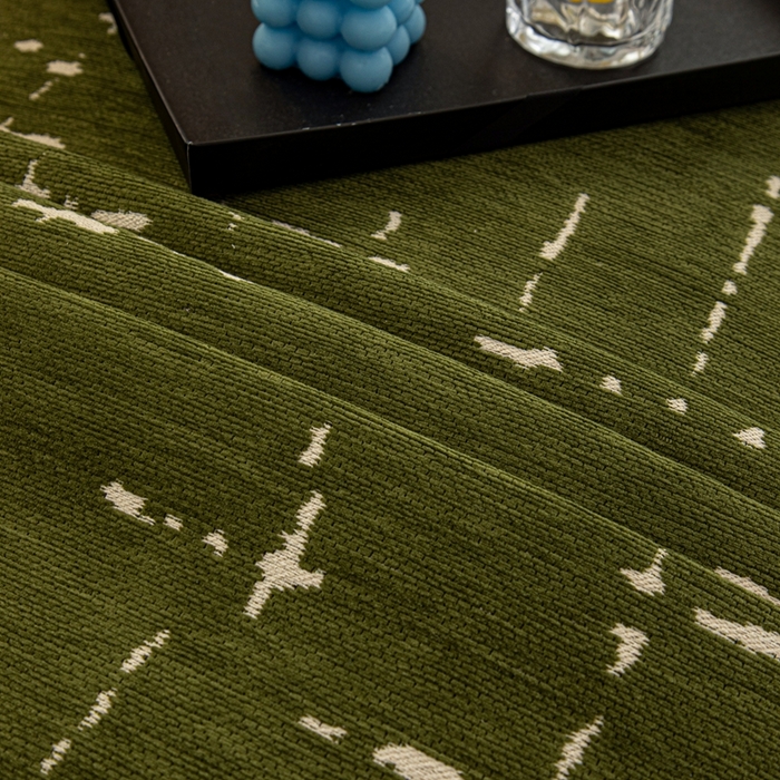 91家纺网 家纺一手货源 找家纺 沐沐家纺 2026新款亲肤舒适异形星硕沙发垫 墨绿