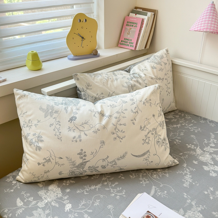 91家纺网 家纺一手货源 找家纺 小叮当家纺仓储工厂店 2025新款13372碎花全棉纯棉四件套 椿野